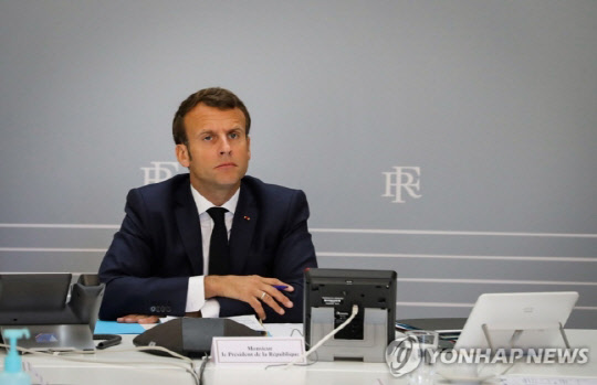 마크롱 대통령  EPA=연합뉴스